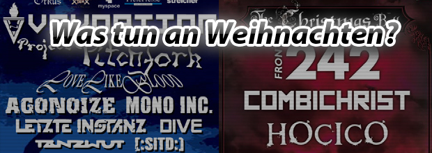 Was tun an Weihnachten? – Dark Storm Festival und Christmas Ball!