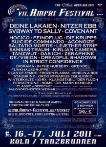 Amphi Festival 2011 Flyer