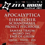 Zita Rock 2011 Flyer