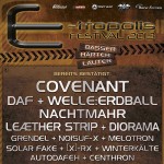E-Tropolis Festival 2013 - Flyer