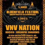 Blackfield Festival 2012 - Vorverkauf gestartet