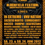 Blackfield Festival 2012 - Flyer