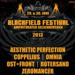Blackfield Festival 2013 Flyer