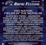 Amphi Festival 2013 - Finaler Flyer