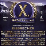 Amphi Festival 2014 - Lineup Flyer Januar 2014