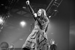 Evanescence in der Rockhal Esch am 1. Dezember 2022