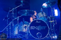 Skillet in der Rockhal Esch am 19. April 2023