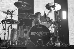 Skillet in der Rockhal Esch am 19. April 2023