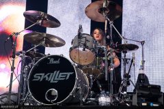 Skillet in der Rockhal Esch am 19. April 2023