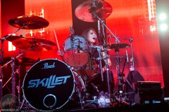 Skillet in der Rockhal Esch am 19. April 2023