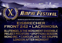 Amphi Festival 2014 (26.-27. Juli 2014) Amphi Festival Flyer Februar 2014