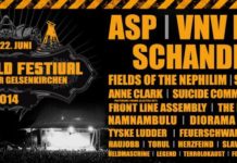 Blackfield Festival 2014 – Frozen Plasma abgesagt, Namnambulu übernimmt