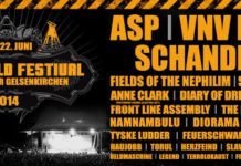 Blackfield Festival: Suicide Commando abgesagt, Diary of Dreams bestätigt