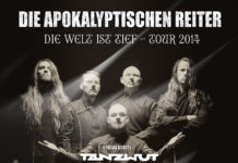 Die Apokalyptischen Reiter – Die Welt ist tief Tour 2014 Die Apokalyptischen Reiter - Die Welt ist tief - Tour 2014