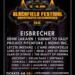 Blackfield Festival 2015 - Flyer Final