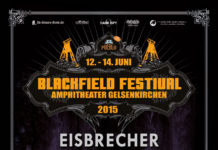 Blackfield Festival 2015 – Lineup komplett, Running Order steht Blackfield Festival 2015 - Flyer Final