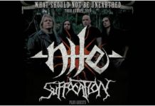 Nile gehen auf „What should not be unearthed“ Tour 2015 Nile - Tourdaten 2015