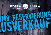 M’era Luna 2016 – Wohnwagenstellplätze ausverkauft Mera Luna 2016 - Wohnmobil Plätze ausverkauft