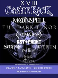 Castle Rock Festival 2017 - Flyer