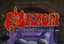 Saxon – Battering Ram Tour 2016 Saxon Battering Ram Tour 2016
