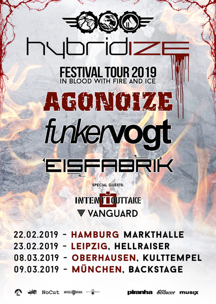 Hybridize Festival Tour 2019 – Mit Agonoize, Funker Vogt, Eisfabrik u.a. Hybridize Festival Tour 2019