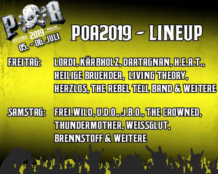 Pfeffelbach Open Air 2019 (5. – 6. Juli)