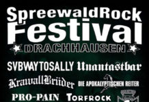 SpreewaldRock Festival 2019 (6 – 10. Juni) SpreewaldRock Festival 2019 - Festivalflyer
