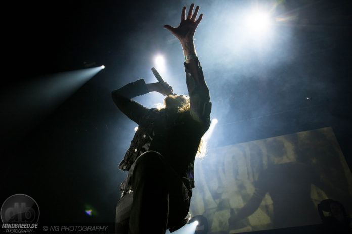Dark Tranquillity am 16.07.2019 in der Rockhal, Luxemburg