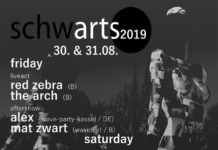 Veranstaltungshinweis: schwarts 2019 Schwarts Festival 2019