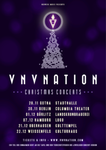 VNV Nation - Weihnachtskonzerte 2019 Deutschland