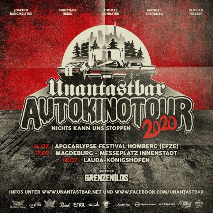 Unantastbar auf Autokino-Tour