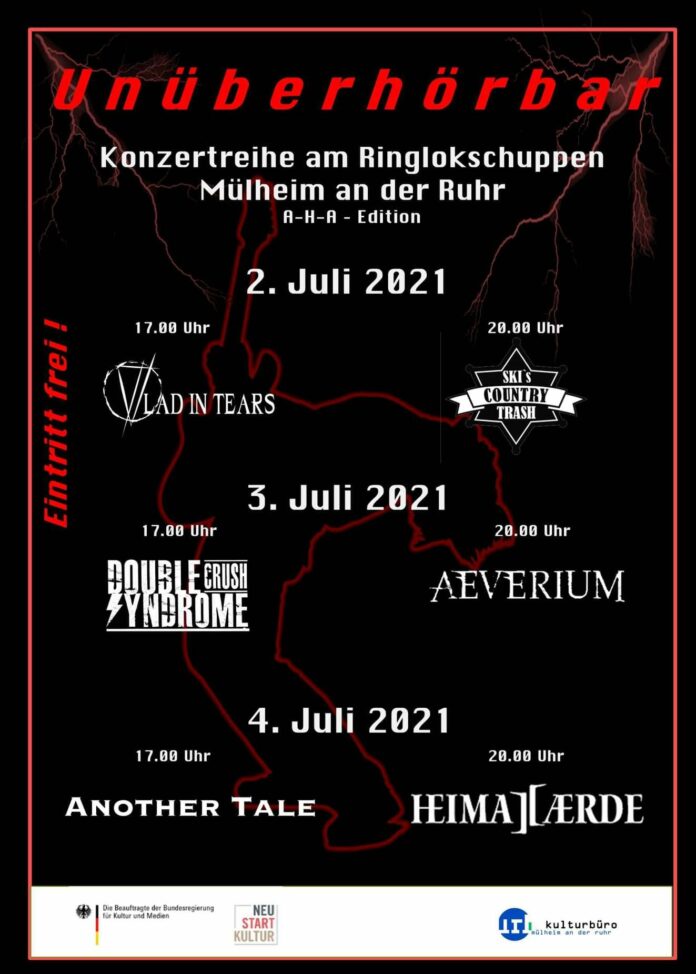 „Unüberhörbar“ – Konzertreihe in Mülheim im Juli 2021