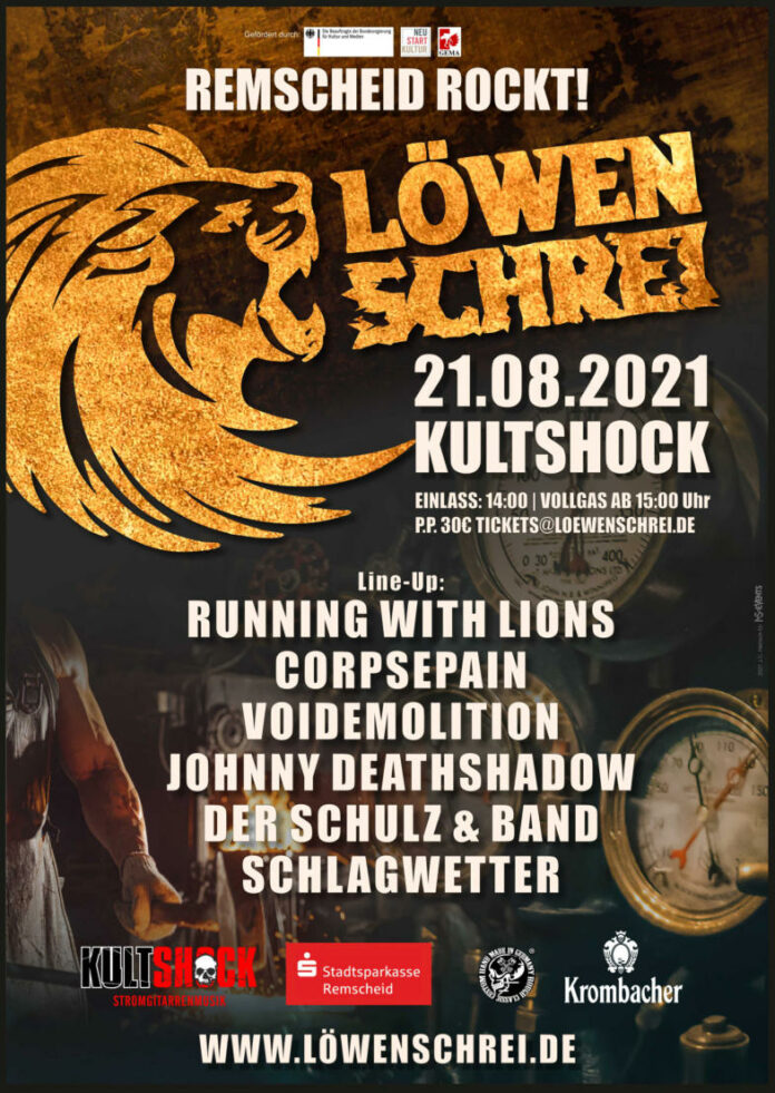 Löwen Schrei Festival startet in Corona Pandemie Löwenschrei Festival 2021