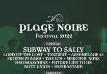 Plage Noir Festival 2022 (06. – 07.05.)
