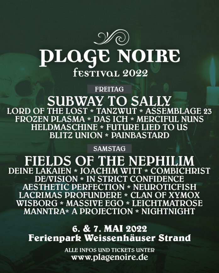Plage Noir Festival 2022 (06. – 07.05.)