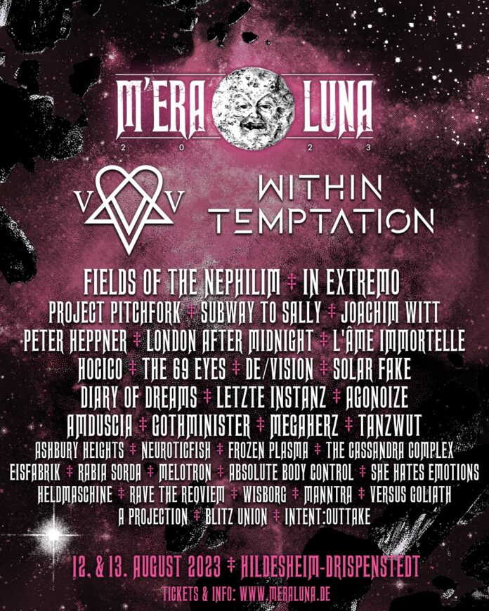 M’era Luna 2023 – Ville Valo und Within Temptation Headliner, Lineup vollständig
