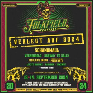 Folkfield Festival auf 2024 verschoben - Thomas Lindner (Schandmaul) schwer erkrankt