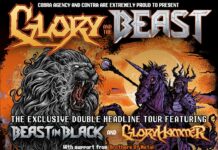 Beast in Black gehen mit Gloryhammer auf „Glory and the Beast“ Europatour 2024 Gloryhammer und Beast in Black - Glory and the Beast Tour 2024
