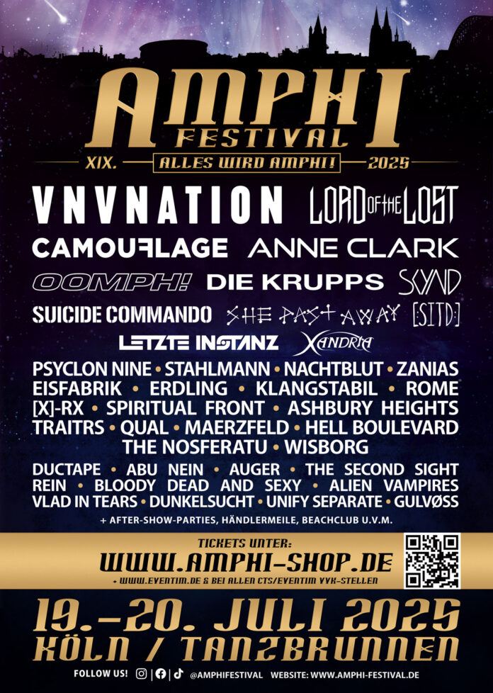 Amphi Festival 2025 (19. – 20. Juli)