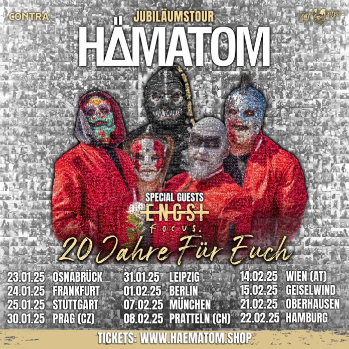 20 Jahre Hämatom – „20 Jahre Für Euch“ Tour 2025