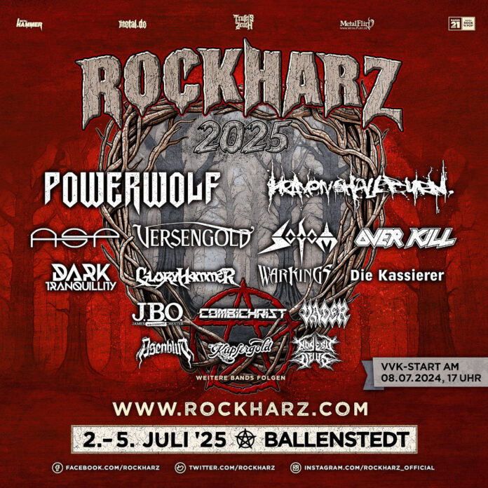 RockHarz Open Air 2025 (02. – 05. Juli)