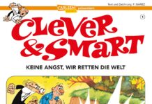Clever und Smart 1: Keine Angst, wir retten die Welt! von Francisco Ibáñez Clever und Smart 1: Keine Angst, wir retten die Welt! von Francisco Ibáñez (© Carlsen Verlag)