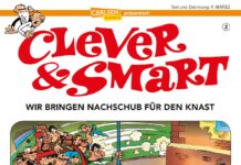 Clever und Smart 2: Wir bringen Nachschub für den Knast von Francisco Ibáñez Clever und Smart 2_ Wir bringen Nachschub für den Knast von Francisco Ibáñez (© Carlsen Verlag)