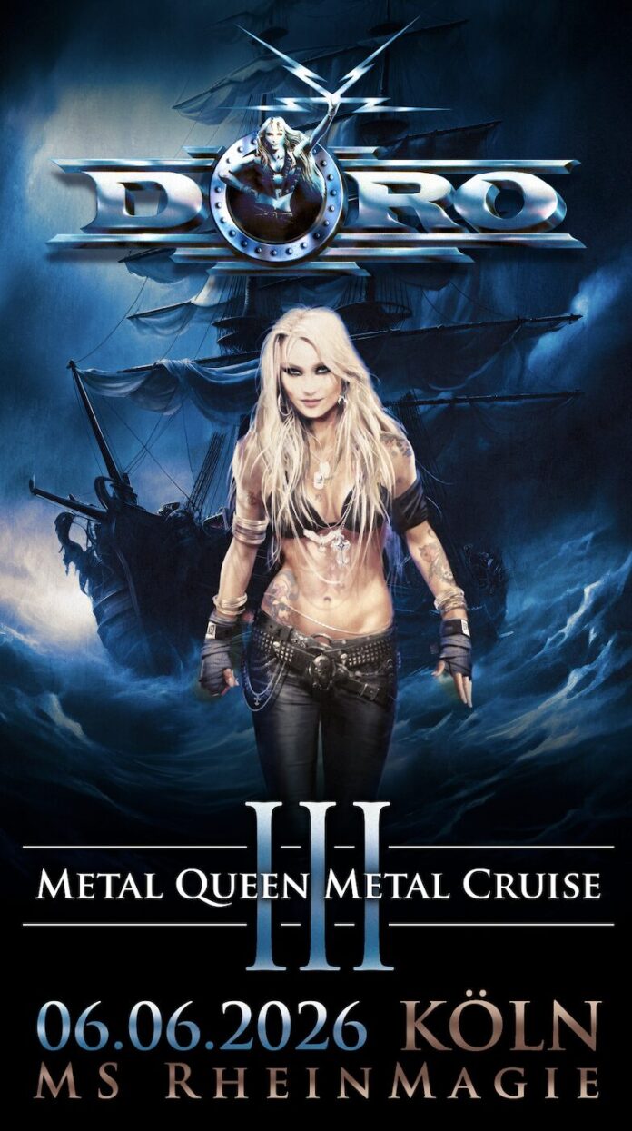 Doro kündigt III. „Metal Queen Metal Cruise“ für den 6. Juni 2026 an © DORO Cruise III
