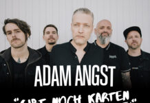 Adam Angst kündigen Headline-Tour für Oktober 2025 an © Adam Angst "GIBT NOCH KARTEN AN DER ABENDKASSE!" - 2025
