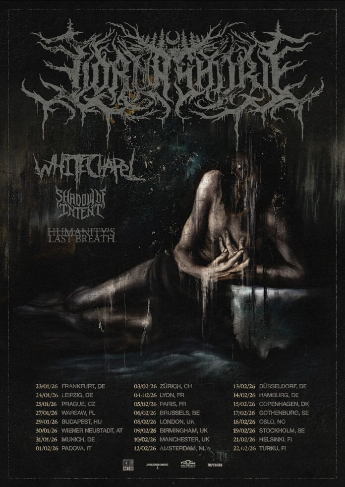 Lorna Shore kündigen Europa- und UK-Headliner-Tour für Anfang 2026 an © Lorna Shore EU+UK Headliner Tour 2026