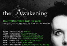 The Awakening kündigt Tourstart der “Haunting Tour 2025” an © The Awakening Haunting Tour 2025