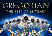 Gregorian kündigt Album „25 Live“ und Zusatzkonzerte an © Gregorian - 25Live (Cover)