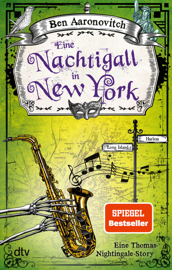 Eine Nachtigall in New York von Ben Aaronovitch (Buchkritik) Eine Nachtigall in New York von Ben Aaronovitch (© dtv)