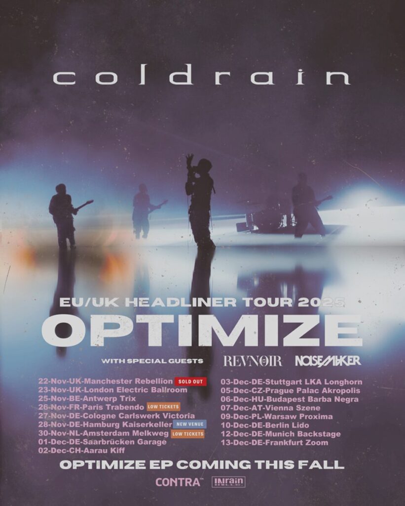 © coldrain - UK-EU OPTIMIZE TOUR 2025